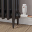 M-TRV-072-ST-WW-LS02 - Ramone Modern TRV All White Towel Radiator Valves M-TRV-072-ST-WW-LS02 - Ramone Modern TRV All White Towel Radiator Valves